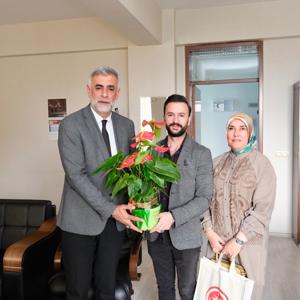 İl Müdürümüz Emre Çalğan’dan Şehit ve Gazi Öğretmenlerimize Ziyaret - fotoğraf 1