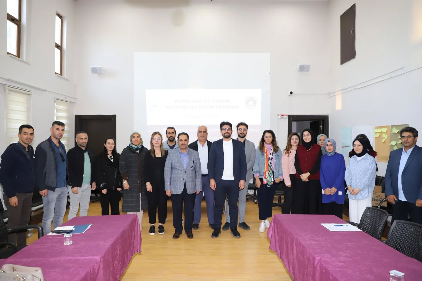 Psikolojik İlk Yardım, Kayıp ve Yas Eğitimi Programını Tamamladık