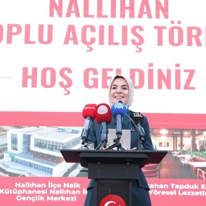 Bakanımız Göktaş, Nallıhan'da Toplu Açılış Töreninde Konuştu - fotoğraf 1