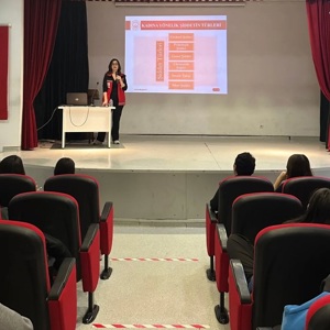 Kadına Yönelik Şiddetle Mücadele Kapsamında Öğrencilere Farkındalık Semineri - fotoğraf 2