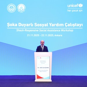 UNICEF İŞ BİRLİĞİNDE ŞOKA DUYARLI SOSYAL YARDIM ÇALIŞTAYI DÜZENLENDİ - fotoğraf 4