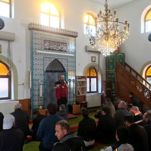 İlimiz Genelindeki Camilerde Cuma Namazı Öncesi Koruyucu ve Önleyici Hizmetlerimiz Kapsamında Farkındalık Eğitimlerimiz Devam Ediyor. - fotoğraf 2