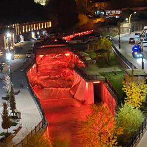 Tarihi Bitlis Deresi Turuncu Işıklarla Şiddete Karşı Mesajını Duyurdu - fotoğraf 7