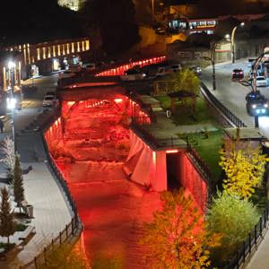 Tarihi Bitlis Deresi Turuncu Işıklarla Şiddete Karşı Mesajını Duyurdu - fotoğraf 8