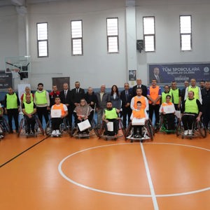 3 Aralık Dünya Engelliler Günü Kapsamında Anlamlı Bir Basketbol Karşılaşması Düzenlendi - fotoğraf 1