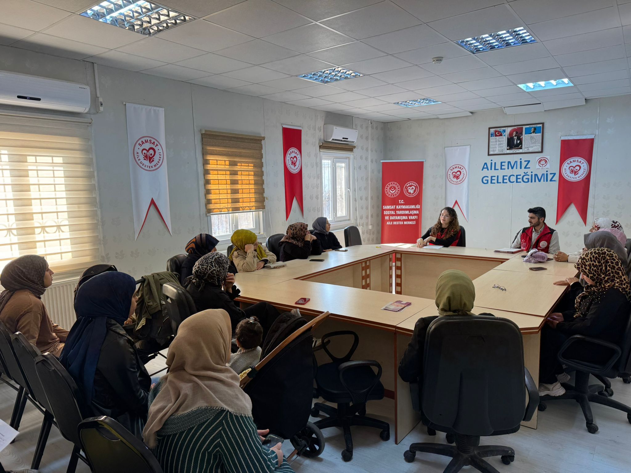 Kahta SHM Olarak Samsat ADEM’de Eğitim Programlarımızı Gerçekleştirdik