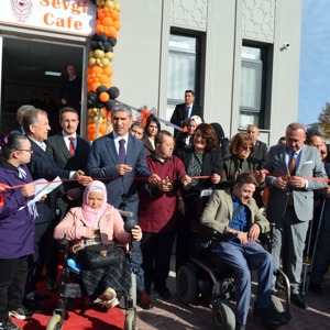 Korumalı İş Yeri "Sevgi Kafe" Açılışı  - fotoğraf 1