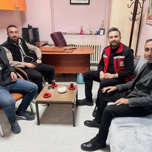  Kamu kurumlarına ataması yapılan şehit yakını, gazi ve gazi yakını ailelerimiz, çalıştıkları iş yerlerinde ziyaret edilmeye devam ediyor - fotoğraf 1