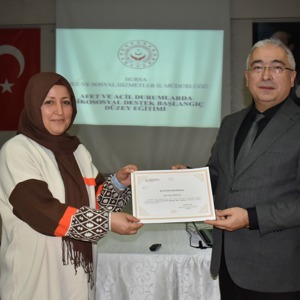 Psikososyal Destek Başlangıç Düzeyi Eğitim Programı Sertifika Töreni Gerçekleştirildi - fotoğraf 9