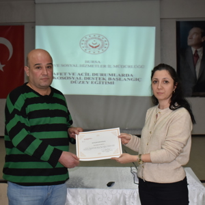 Psikososyal Destek Başlangıç Düzeyi Eğitim Programı Sertifika Töreni Gerçekleştirildi - fotoğraf 20