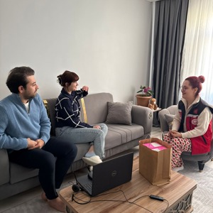 Evlenecek Gençlerin Desteklenmesi Projesi Kapsamında Destek Alan Çiftlerimizi Ziyaret Ederek Sayın Bakanımız Mahinur Özdemir Göktaş'ın Tebriklerini İletiyoruz - fotoğraf 1