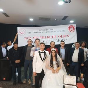İzleme Heyeti tarafından Rabia ve Sinan Çiftinin Devrek İlçesinde gerçekleştirilen düğününe katılım sağlanmıştır. - fotoğraf 3