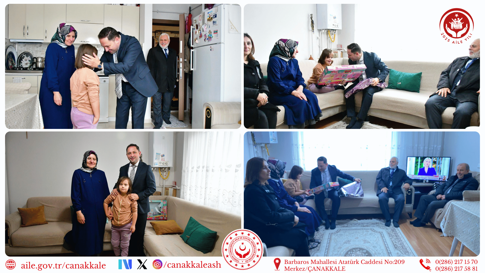 3 Aralık Dünya Engelliler Günü Dolayısıyla Ziyaret