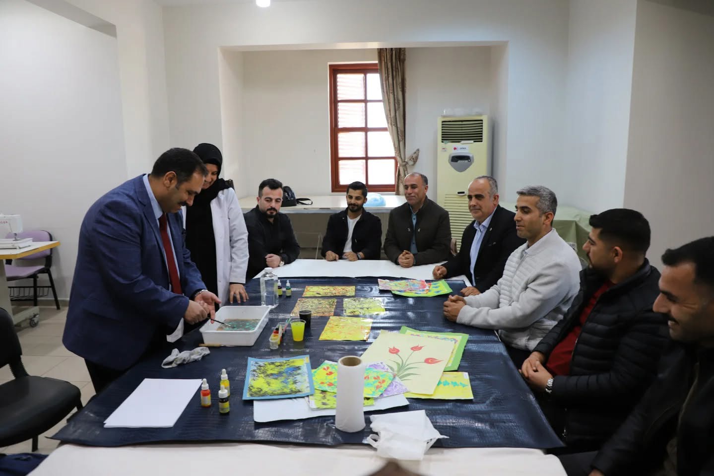 Sanata Teşvik ve Sanatla Yaşam Programı Kapsamında Kursumuza Başladık - fotoğraf 3