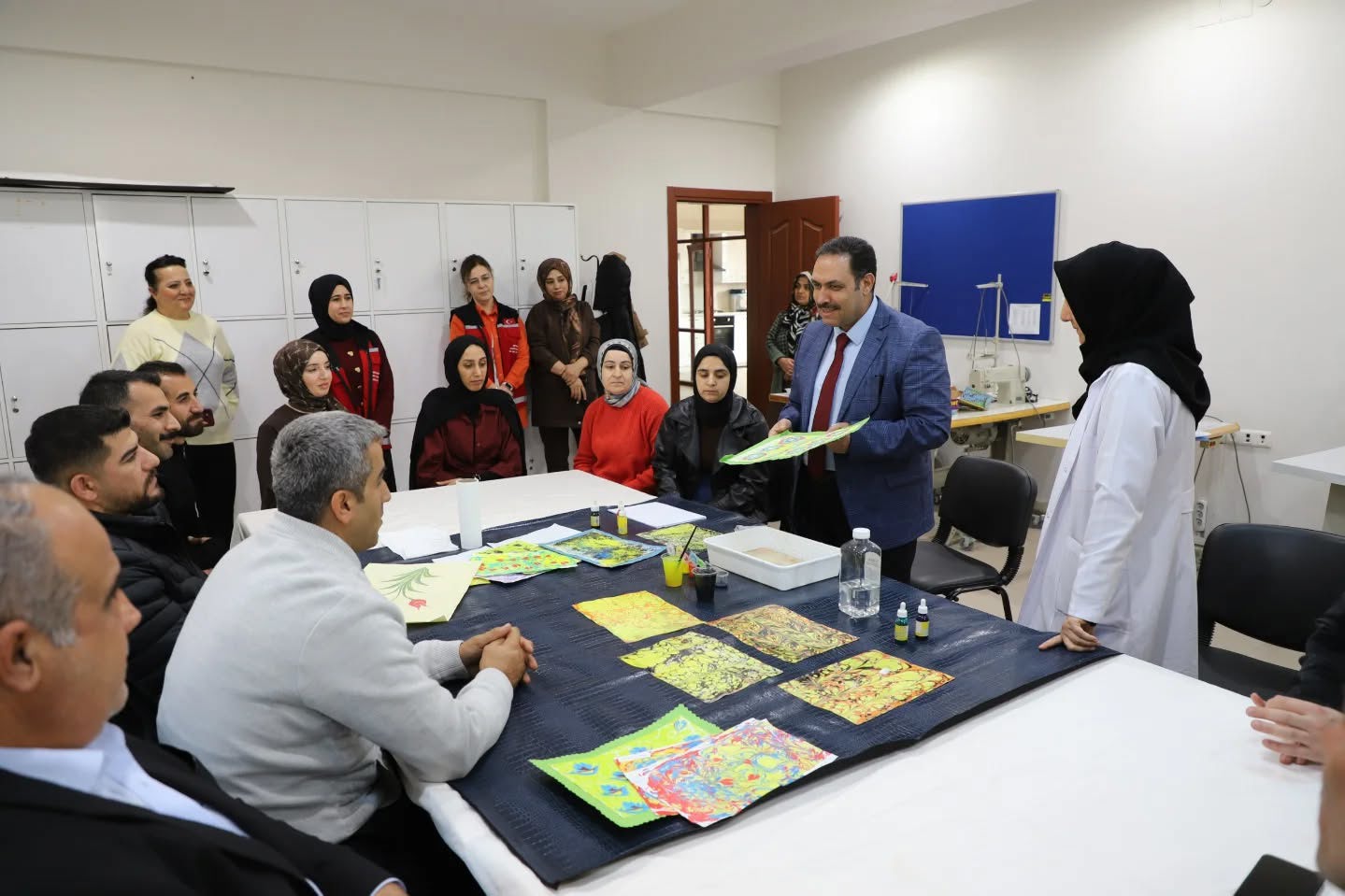 Sanata Teşvik ve Sanatla Yaşam Programı Kapsamında Kursumuza Başladık - fotoğraf 1