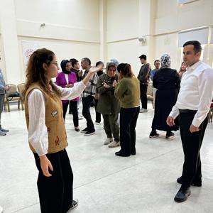 Yaratıcı Drama Atölyesi Üçüncü Oturumunda İletişim, Ritim ve Yaratıcılık Çalışmaları Yapıldı - fotoğraf 2