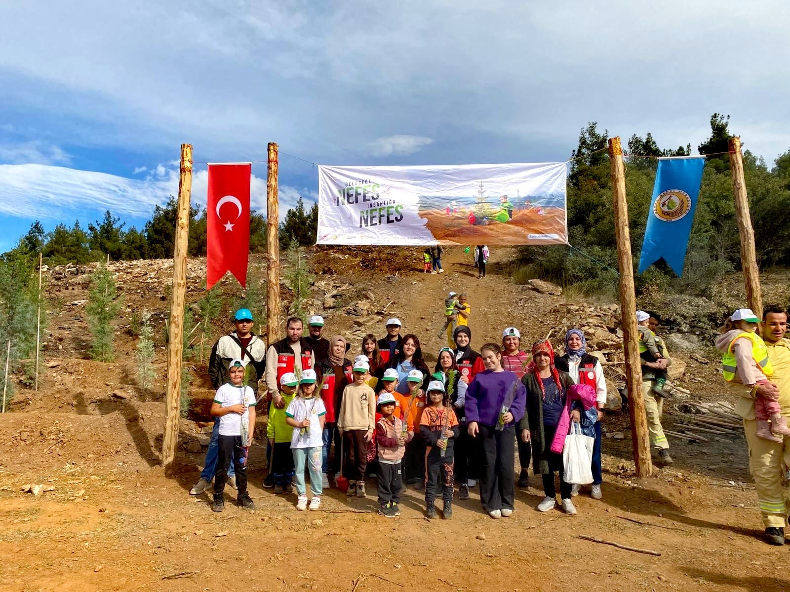 Geleceğe Nefes, İnsanlığa Nefes: Tavas’ta Ağaç Dikim Etkinliği Düzenlendi