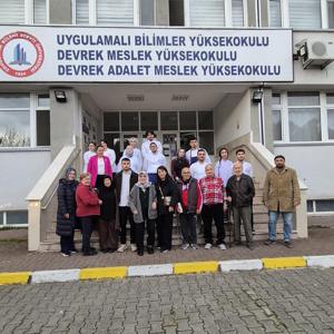 Yaşlılarımız Devrek Meslek Yüksek Okulu Aşçılık Bölümünü ziyaret etmişlerdir. - fotoğraf 1