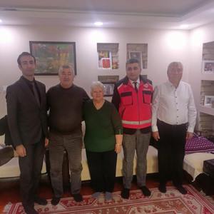 Kıbrıs Gazimiz Ünal DEMİRBAŞ ve eşi Mualla DEMİRBAŞ ziyaret edilmiştir. - fotoğraf 1