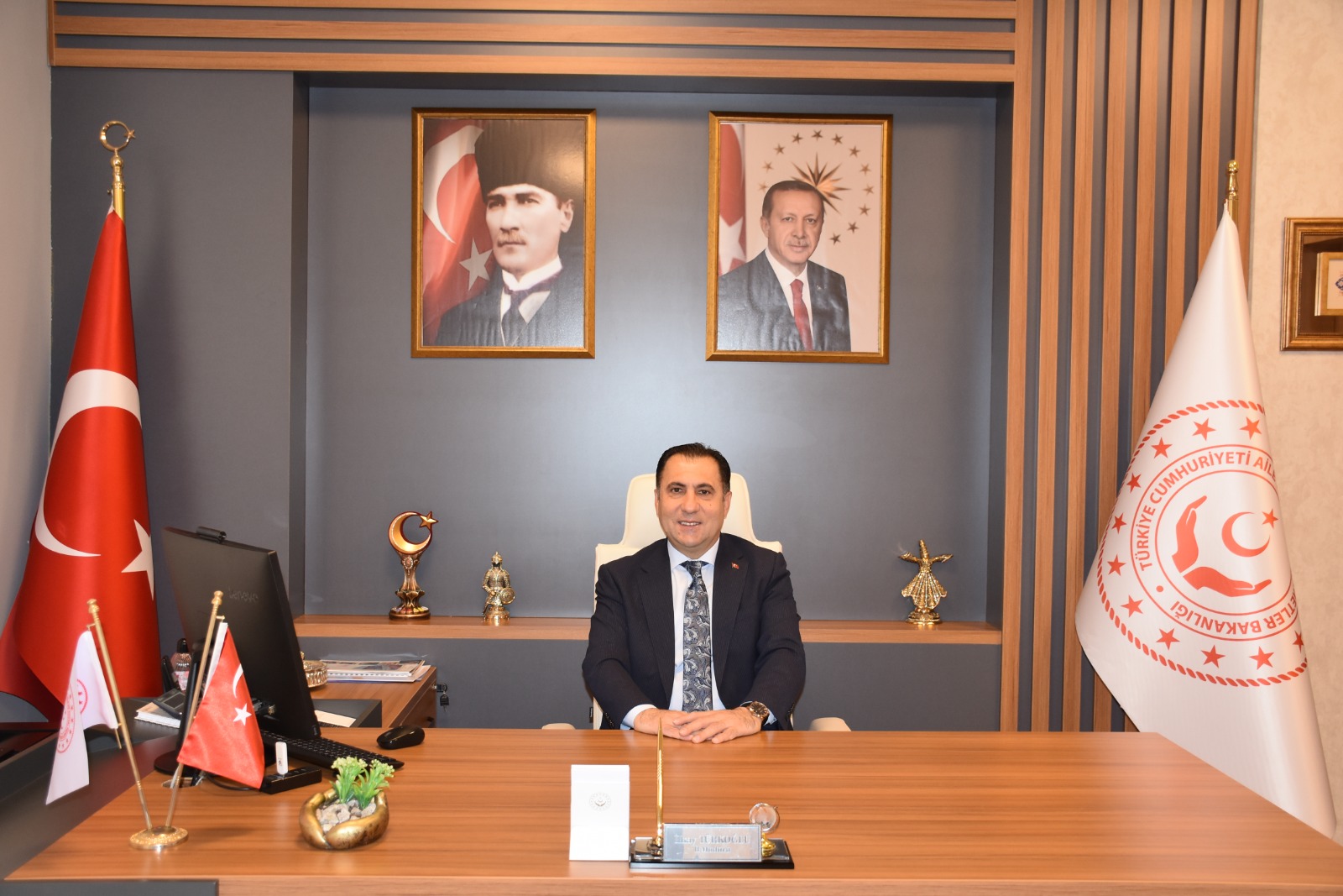 Aydın Aile ve Sosyal Hizmetler İl Müdürü İlkay Türkoğlu Görevine Başladı.