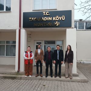 Tayakadın Köyü Muhtarı Fikri TURAN Ziyaret Edildi. - fotoğraf 1