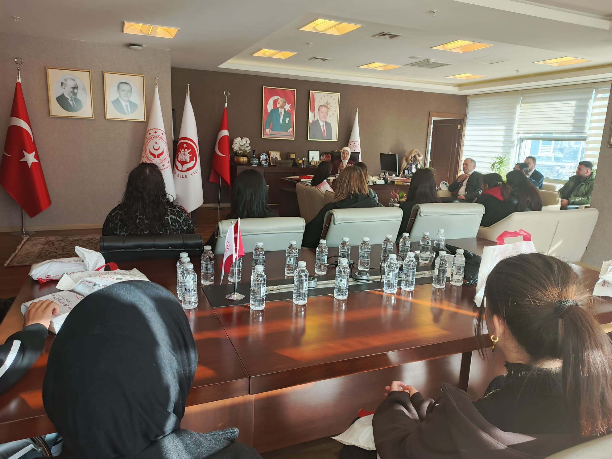 Bilgi Yarışması Finalistleri Bakanlığımızda 