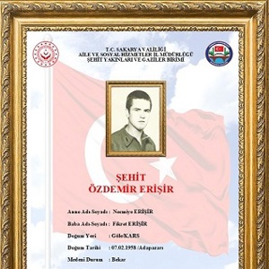 Jandarma Er Özdemir Erişir, şehadetinin yıl dönümünde rahmet, minnet ve saygıyla anılmaktadır. - fotoğraf 1