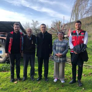 Kore Gazimiz Hüseyin YÜRE ve Ailesine Ziyaret Gerçekleştirildi. - fotoğraf 1