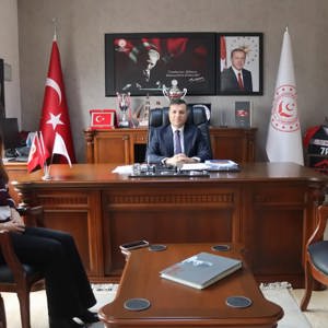 KADINBİR Başkanı Esma Büşra Büyüközkökü İl Müdürlüğümüzde Misafir Ettik - fotoğraf 1