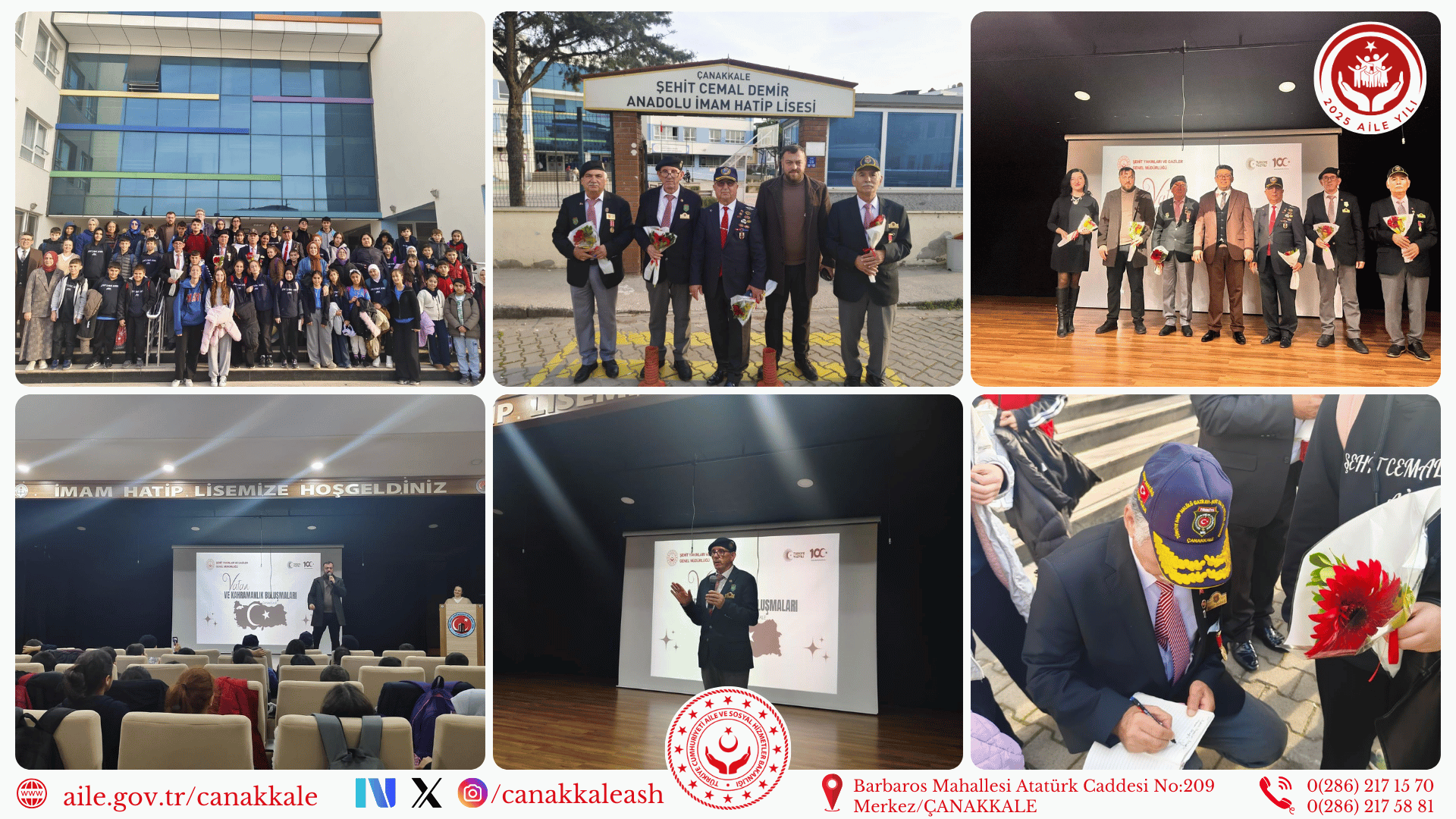 🇹🇷 Vatan ve Kahramanlık Buluşmaları Şehit Cemal Demir Anadolu İmam Hatip Lisesi