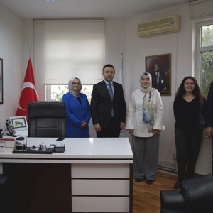 Fatih Sultan Mehmet Vakıf Üniversitesi PDR Uygulama Merkezi Müdürü Sn. Sümeyra ÖZDEMİR’den İl Müdürümüz Sn. Ömer TURAN’a Ziyaret - fotoğraf 1
