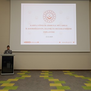 Kadına Yönelik Şiddetle Mücadele İl Koordinasyon İzleme ve Değerlendirme Komisyonu 2025 Yılı 4. Dönem Toplantısı - fotoğraf 3