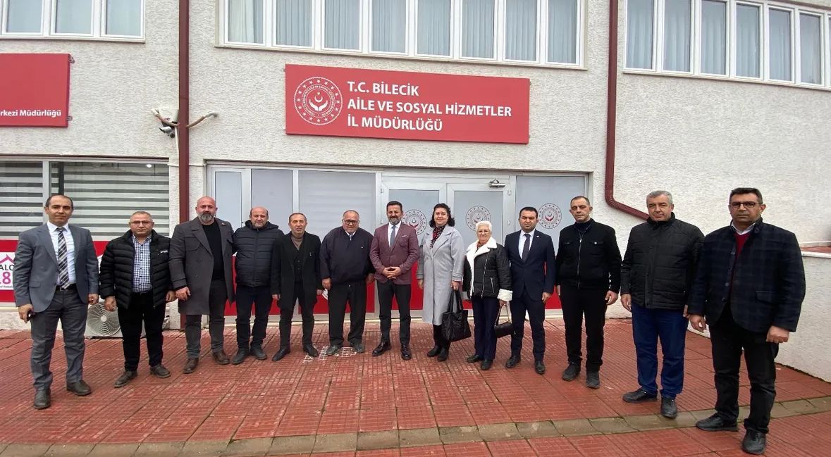 İlimiz Mahalle Muhtarları İl Müdürümüz Nejat İLHAN'a Hayırlı Olsun Ziyaretinde Bulundular