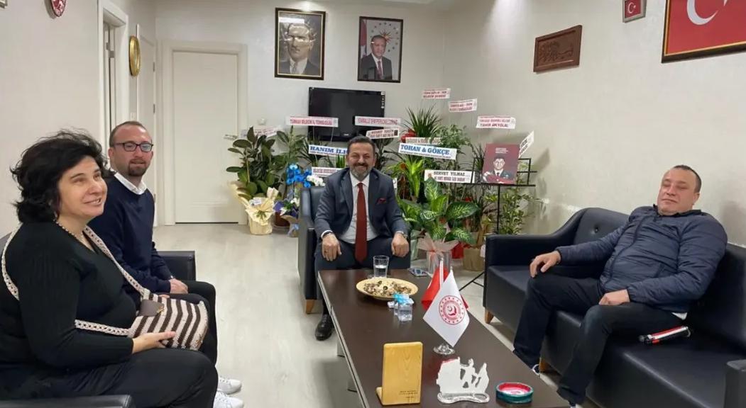 Bilecik Altı Nokta Körler Derneği Bilecik Şubesi Başkanı ve Üyeleri İl Müdürümüz Nejat İLHAN'a Hayırlı Olsun Ziyaretinde Bulundu