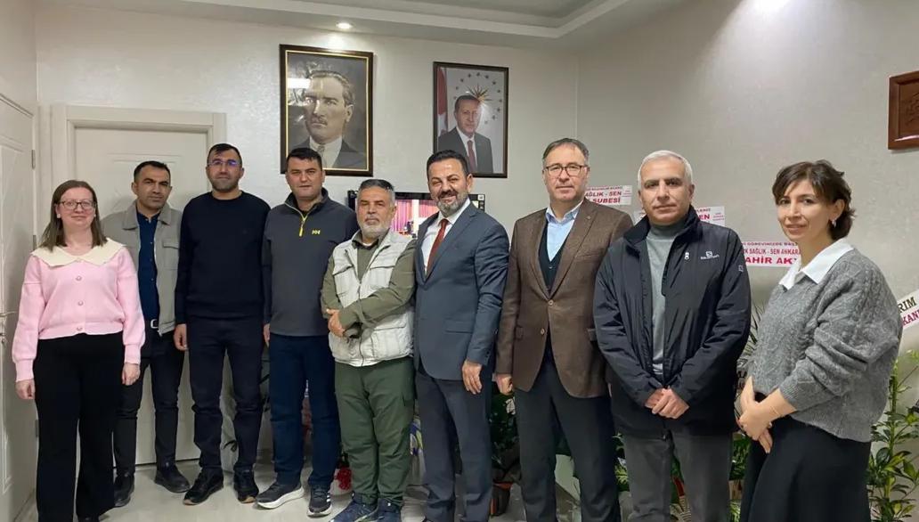 Bilecik Şehit Yakınları ve Gaziler Derneği Başkanı ve Gazilerimiz İl Müdürümüz Nejat İLHAN'a Hayırlı Olsun Ziyaretinde Bulundu