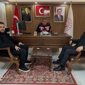 Türkiye Gençlik Vakfı Ordu İl Başkanı Faruk Yücedağ, İl Müdürümüz Harun Tan’a nezaket ziyaretinde bulundu. - fotoğraf 1