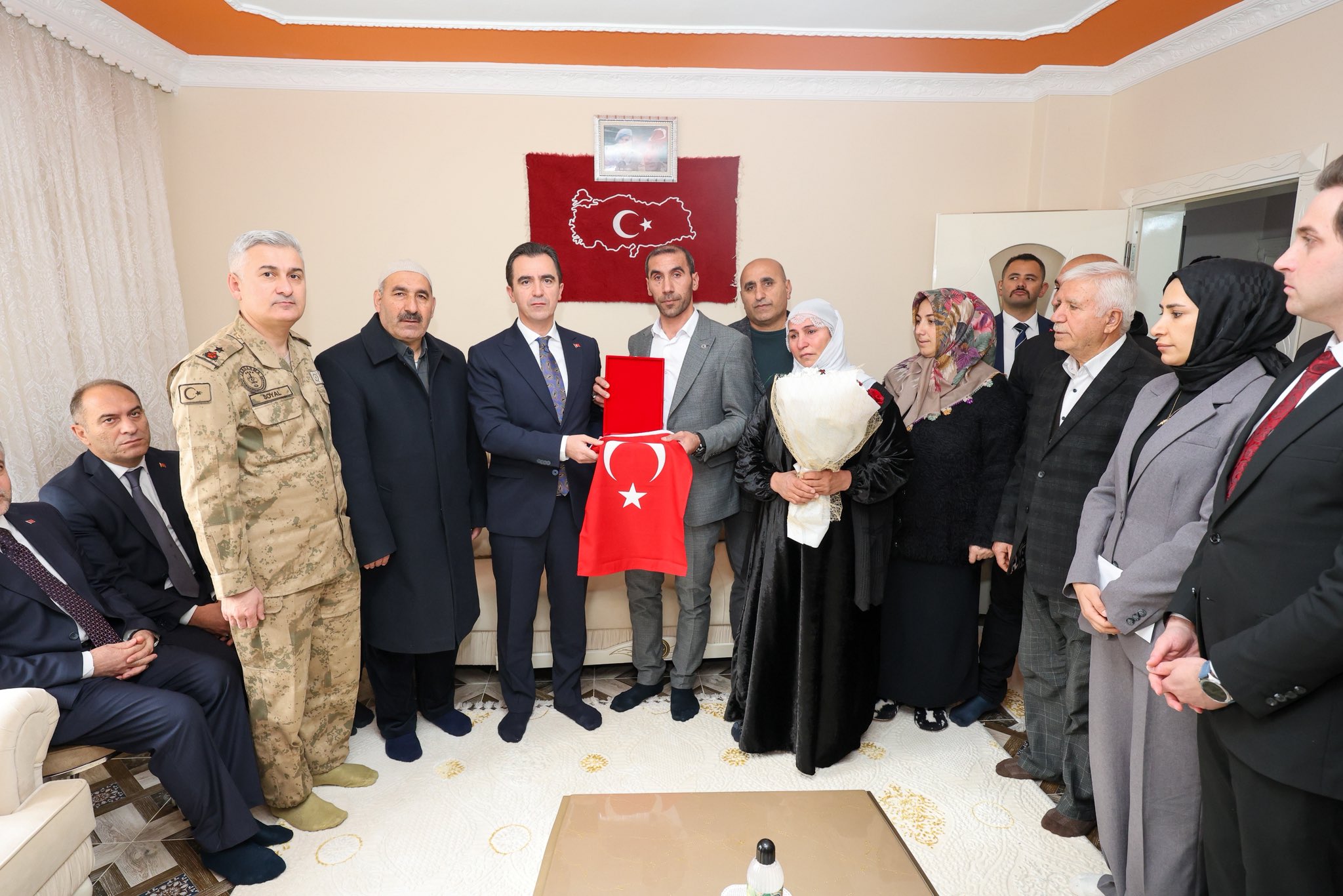 Kahraman Şehidimiz Ahmet Soyalan’ın Kıymetli Ailesine Vefa Ziyareti