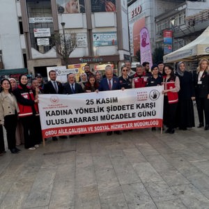25 Kasım Kadına Yönelik Şiddete Karşı Uluslararası Mücadele Günü İçin Farkındalık Etkinliği Düzenlendi - fotoğraf 1