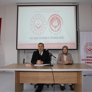 Aile İçinde Dayanışma ve Toplumsal Huzur Konulu Söyleşimizi Gerçekleştirdik - fotoğraf 3