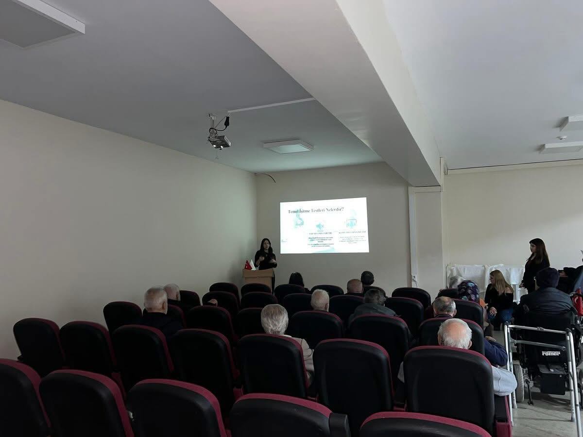 “işitme sağlığı” konulu eğitim verilmiştir.