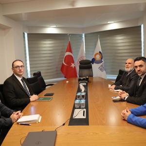 İl Müdürümüz Sn. Ömer TURAN İstanbul Kalkınma Ajansı Genel Sekreteri Sn. Dr. Ziya TAŞKENT’i Makamında Ziyaret Etmiştir - fotoğraf 1