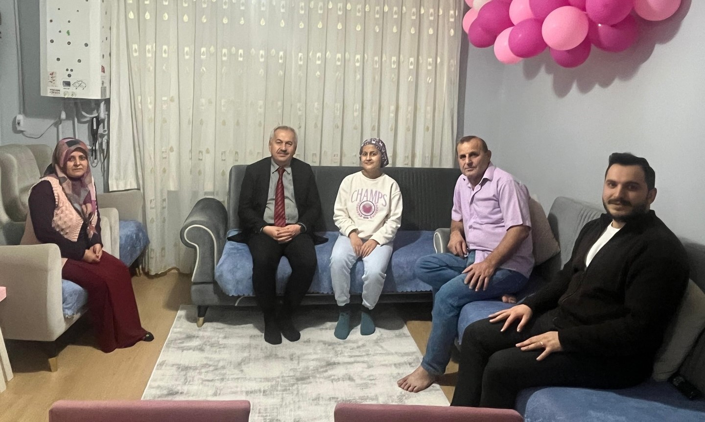 Evde Bakım Hizmet Modelimizden Yararlanan Ailemize Hane Ziyaretinde Bulunduk