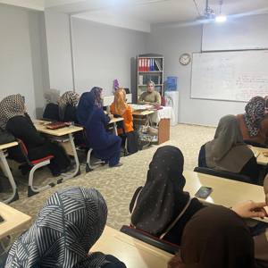 Hacı Nihal Kuran kursundaki kursiyerlere yönelik eğitim  - fotoğraf 2