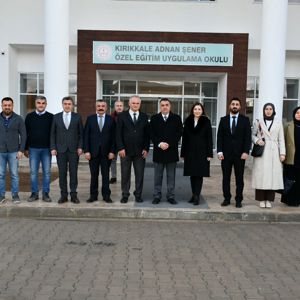 II. Ulusal Otizm Eylem Planı kapsamında, Adnan Şener Özel Eğitim Uygulama Okulu’na bir ziyaret gerçekleştirildi. - fotoğraf 1