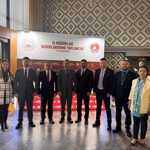 Bakanımız Sayın Mahinur Özdemir Göktaş’ın başkanlığında, 81 ilin katılımıyla Antalya’da gerçekleştirilen İl Müdürleri Değerlendirme Toplantısına, İl Müdürümüz Sayın Çiğdem Açıkyıldız Kazel katılım sağladı. - fotoğraf 5