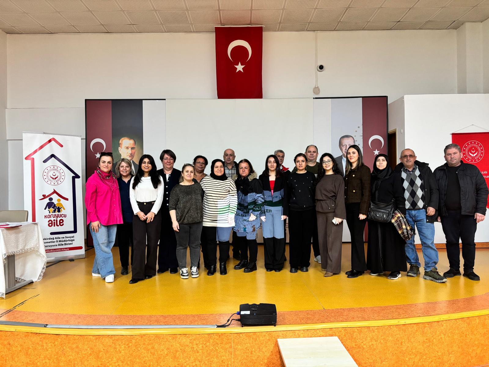  Birinci Kademe Koruyucu Aile Eğitimi Düzenlenmiştir