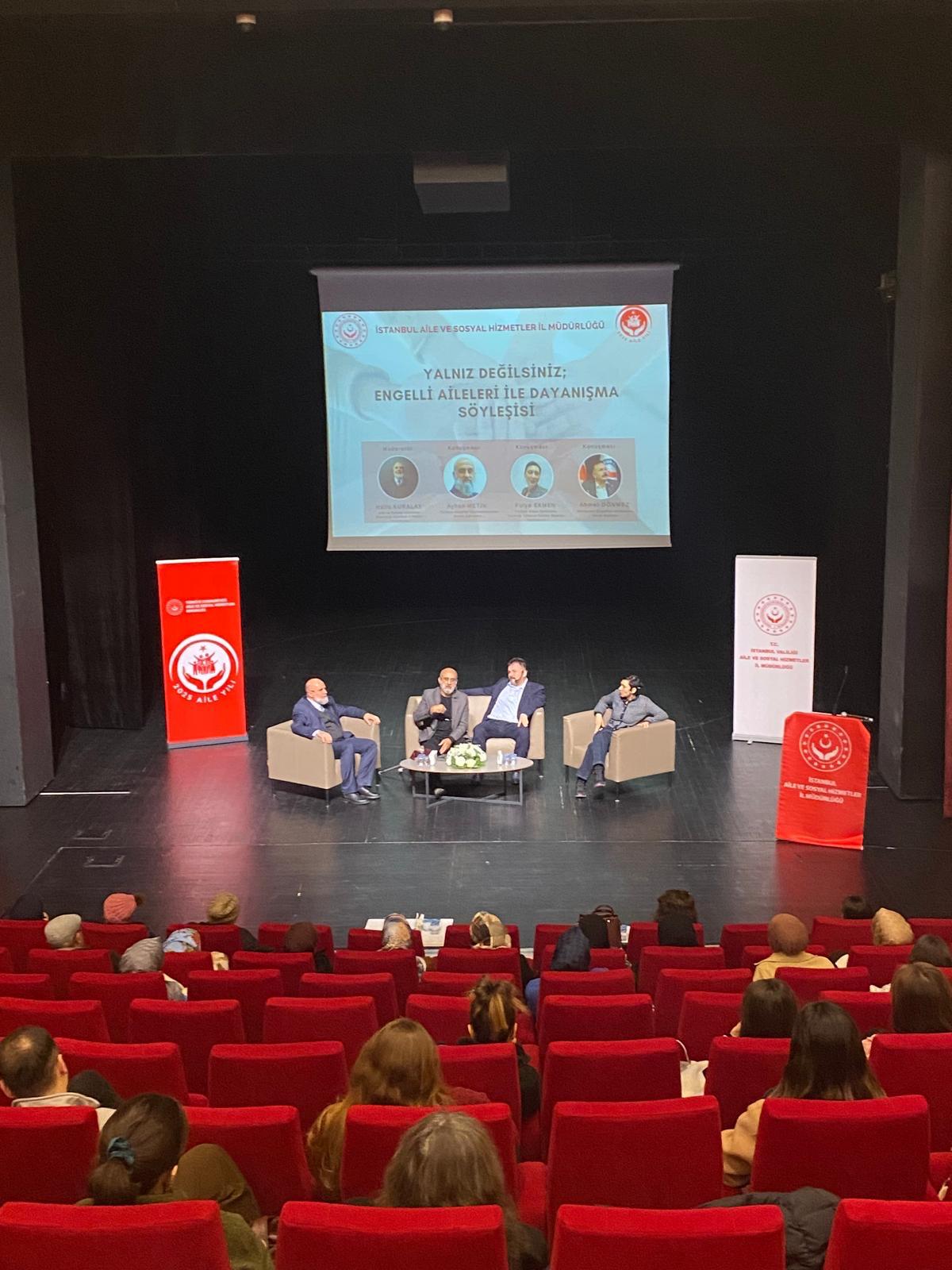 İl Müdürlüğümüz Eğitim Hizmetleri Birimi ve AB Dış İlişkiler ve Projeler Birimi işbirliğinde “Yalnız Değilsiniz; Engelli Aileleri ile Dayanışma Söyleşisi” Gerçekleştirilmiştir