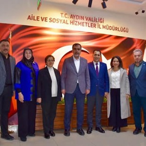 Aydın Adalet ve Kalkınma Partisi İl Başkanı Mehmet Erdem ve beraberindeki Yönetim Kurulu Üyeleri, İl Müdürümüz,  İlkay Türkoğlu’na hayırlı olsun ziyaretinde bulundu. - fotoğraf 2