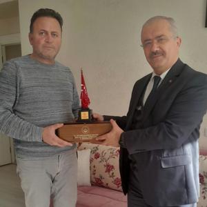 İl Müdürümüz Sayın Bilal Erdoğan'ın Gazimiz Şemsettin Çal'a Ziyareti - fotoğraf 1