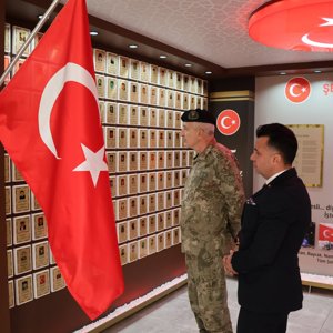 9’uncu Kolordu Komutanı Tümgeneral Osman Akyıldız İl Müdürlüğümüzü Ziyaret Etti. - fotoğraf 3